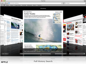 The new beta version of the Safari 4 browser is available for download at Apple's Safari Web page.
