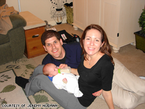Maria and Nathan Kwarta hope to find a birth mother by using blogs and Facebook.