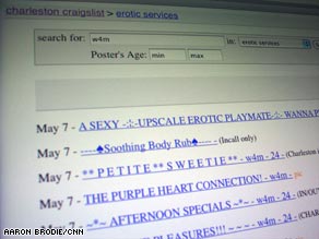 South Carolina has demanded that Craigslist stop running ads it says promote prostitution and pornography in the state.