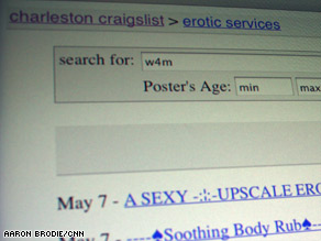 Craigslist says it has removed prostitution ads, but some issues remain.