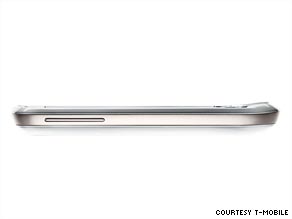 Second Google phone, dubbed MyTouch, is thinner than the first Android phone by T-Mobile.