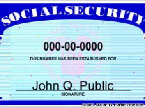 Publicly available data can be used to determine someone's Social Security number, a new report says.
