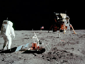 Twelve men have walked on the moon. A historian says it would be difficult to follow up on that accomplishment.