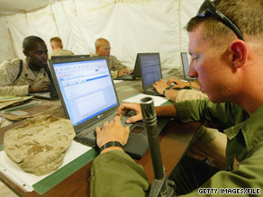 The Marine Corps fears that social media sites such as Facebook could pose a security risk.