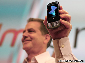 The Palm Pre's latest software update brings cellular downloads from Amazon's MP3 store.