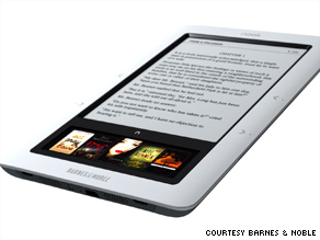 Barnes & Noble has unveiled an e-reader called "Nook," which will sell for $260 in November.