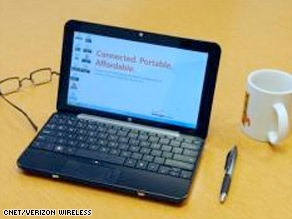 Verizon Netbook users can expect to spend $1,160 to $1,640 for service and the price of the Netbook.