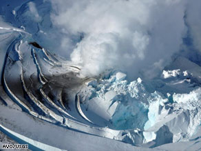 Mount Redoubt in Alaska had been showing signs of a coming eruption for weeks.