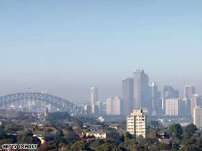 Smoggy skies, green leaves: Pollution has helped plant growth, according to a new study.