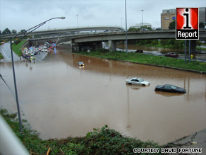 Prolonged rains led to severe flooding in Atlanta.