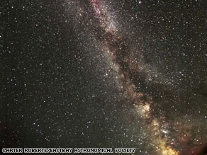 This image shows part of the Milky Way region of the sky where the Kepler spacecraft will be pointing.