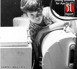 Boy helped grease safe return of Apollo 11