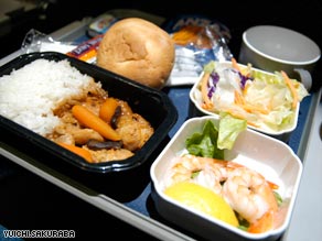 Mean cuisine? Airline industry experts insist standards of in-flight food are improving.
