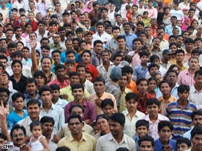 Word gets out that Anil Kapoor is filming in Mumbai.