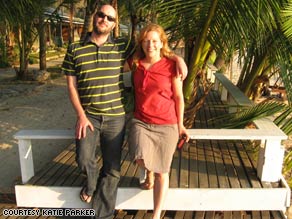 Katie Parker and her husband, Damon Fodge, are going to India soon, but she had second thoughts about the trip.