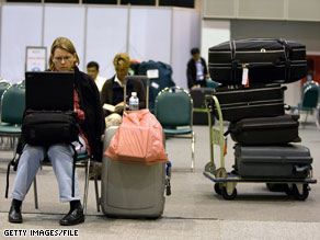 Wi-Fi hotspots at airports may put users' computers at risk, but no more so than at coffee shops, experts say.