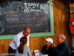 The beach at Collins Avenue and 87th Terrace is a favorite for those who like to relax with the Sunday paper.