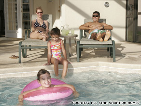 Joining family or friends at a vacation rental home is a great way to spend time together and save money.