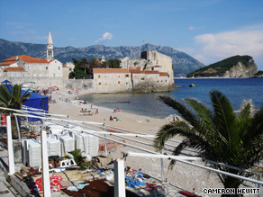 Sandy beaches on Montenegro's Budva Riviera help make it a new Mediterranean hotspot.