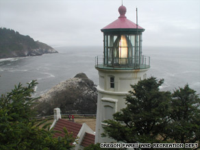 Heceta Head sits on an isolated stretch of the windswept Oregon Coast.