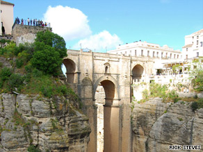 Ronda's famous bullring is among Spain's best.