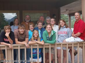 The Ricketts family at the YMCA of the Rockies