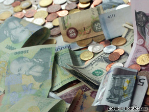 To avoid high fees, withdraw money from the local ATM.