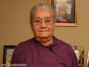 Mary Dowden, 80, is the granddaughter of a slave. Barack Obama is bringing white and blacks together, she says.