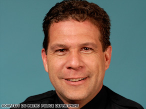 Houston Metro Officer Eliot Swainson helped rescue a woman from an oncoming train.