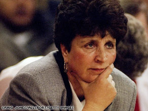 Kay Yow accepts the Jimmy V Award at the 2007 ESPY Awards in Hollywood, California.