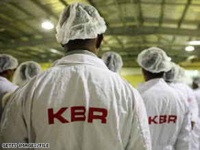 KBR was spun off from its former parent corporation Halliburton in 2007.