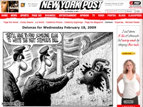 A New York Post cartoon has sparked a debate over race and cartooning this week.