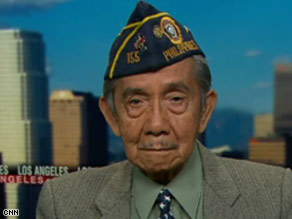 Veteran Franco Arcebal says, "we are loyal to the United States, except that the United States has forgotten us."