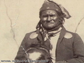 The warrior's great-grandson, Harlyn Geronimo, wants his ancestor to receive a proper burial.