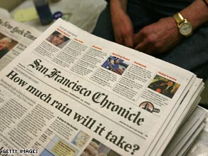 The Chronicle told employees last month that the paper was at risk if it did not stop bleeding millions.