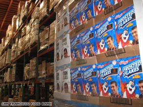 Kellogg's ended its Michael Phelps endorsement, so it sent two tons of cereal with his face on it to a food bank.