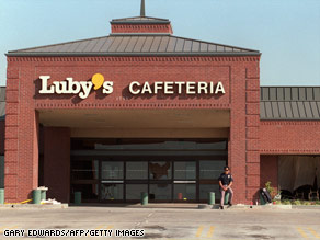 In the worst mass shooting in the U.S. at the time, a gunman killed 23 customers in a Texas cafeteria in 1991.