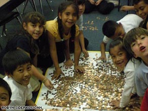 That's a bunch of pennies, but these students will have to lay out a whole lot more!