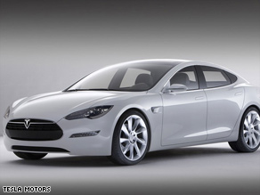 Tesla unveils its Model-S sedan, with a base price of $57,400. The manufacturing plant will be in California.