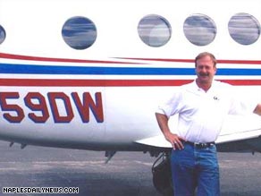 Passanger Doug White landed this Super King two-engine turboprop after the pilot fell unconscious.