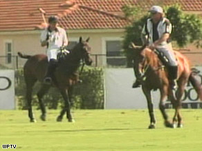Teams are trying to figure out what happened at the International Polo Club Palm Beach in Florida.