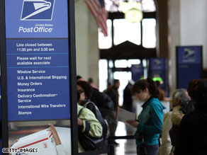 The Postal Service said the price increases were needed because of rising production costs.