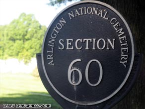 Arlington's Section 60 is the final resting place for many casualties of the wars in Iraq and Afghanistan.