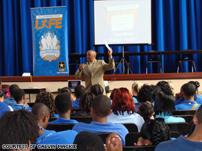 Walter Fluker is shaping future leaders as executive director of Morehouse College's Leadership Center.
