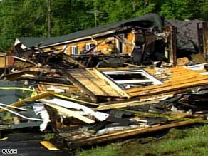 The building of the topless coffee shop was completely destroyed by a fire Wednesday morning.