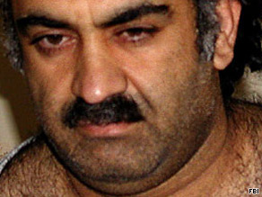 Alleged 9/11 planner Khalid Sheikh Mohammed was held in secret and moved to Guantanamo Bay, Cuba.