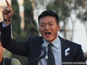 Choi serves as celebrity grand marshal of the San Francisco Gay Pride Parade over the weekend.