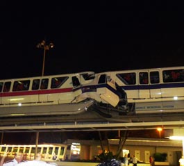 Disney World monorail crash kills driver