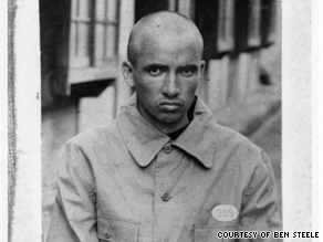 Ben Steele's portrait taken in 1945, after he survived three years of brutal captivity.