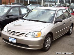 2001 Honda civic ex coupe recalls #5